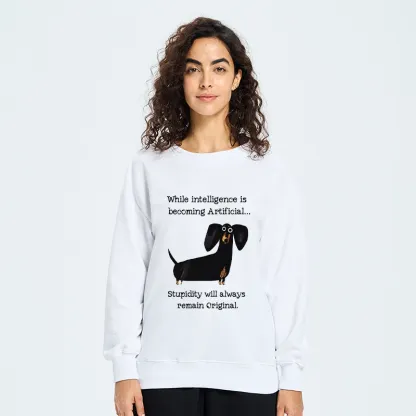 Tokyo-Tiger Dachshund Real Humor Funny Meme Classic Sweatshirt