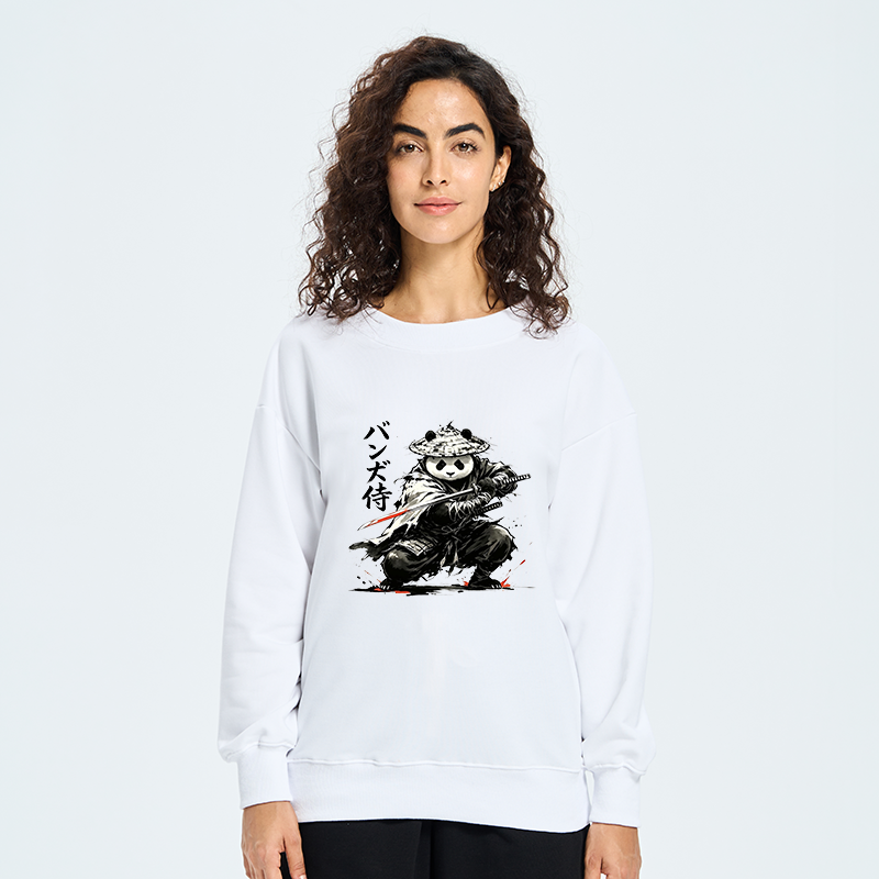 Tokyo-Tiger Panda Samurai Warrior Classic Sweatshirt