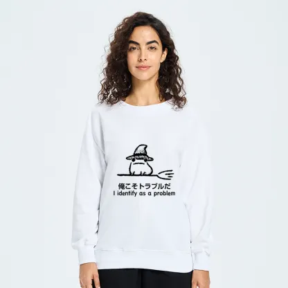 Tokyo-Tiger Mischief Magic Dude Classic Sweatshirt