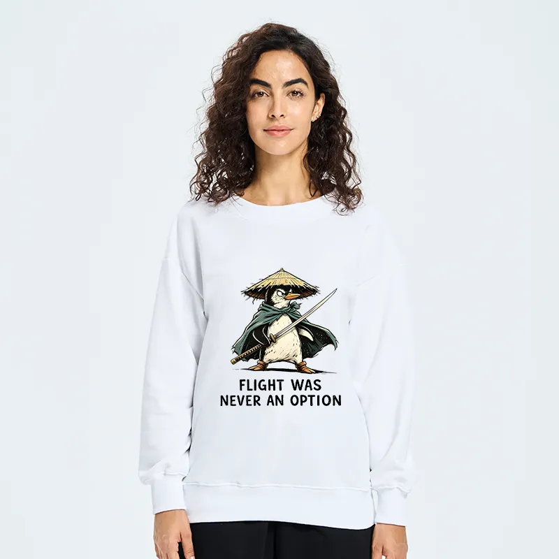Tokyo-Tiger Samurai Penguin Classic Sweatshirt