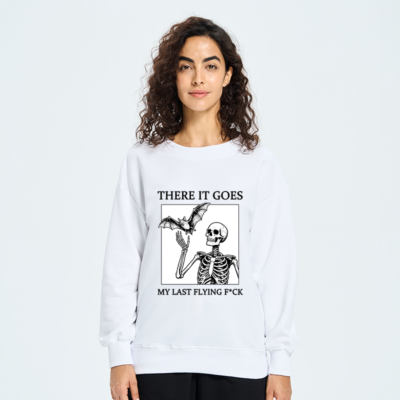 Tokyo-Tiger Funny Skeleton Bat Meme Classic Sweatshirt