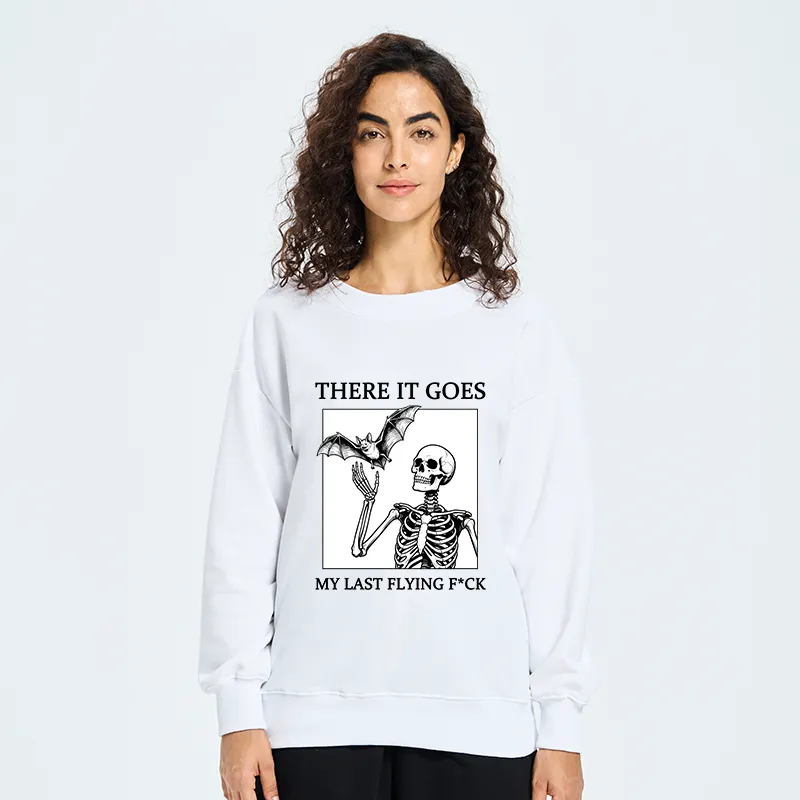 Tokyo-Tiger Funny Skeleton Bat Meme Classic Sweatshirt