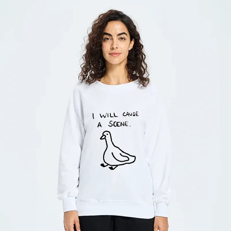 Tokyo-Tiger Stupid Goose Funny Japan Retro Classic Sweatshirt