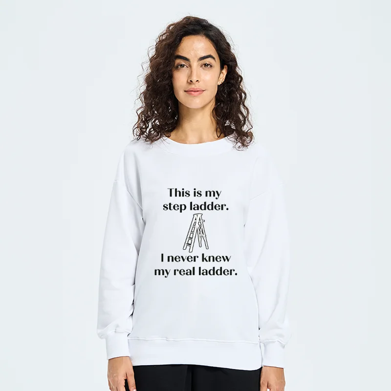 Tokyo-Tiger A Real Ladder Funny Classic Sweatshirt