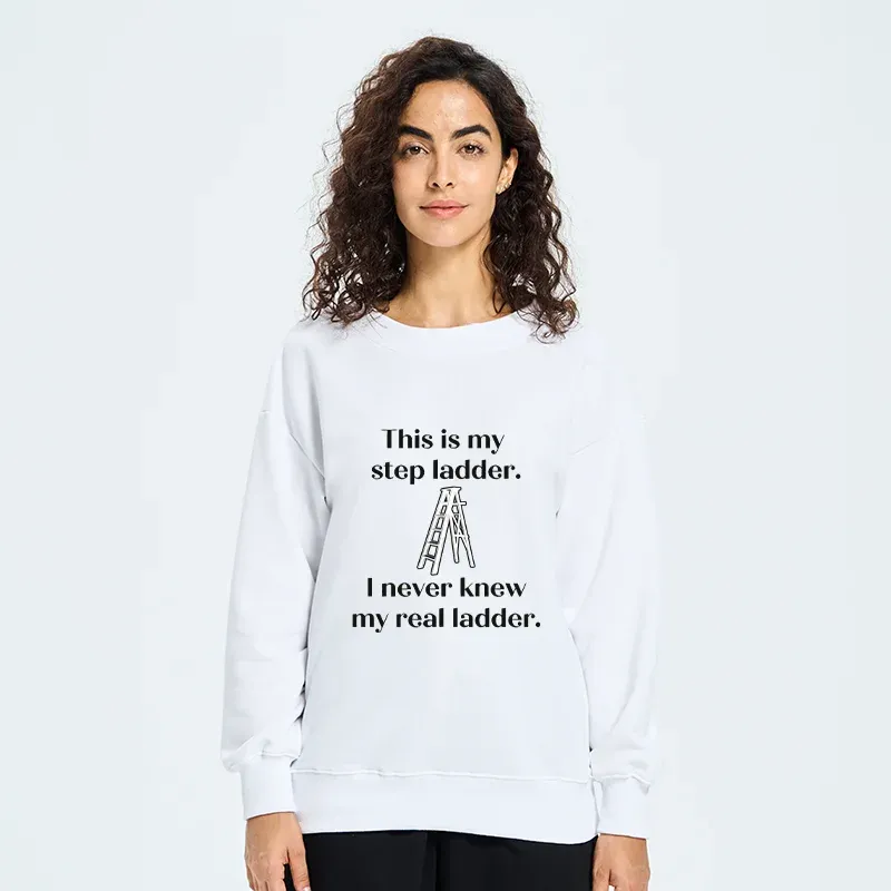 Tokyo-Tiger A Real Ladder Funny Classic Sweatshirt