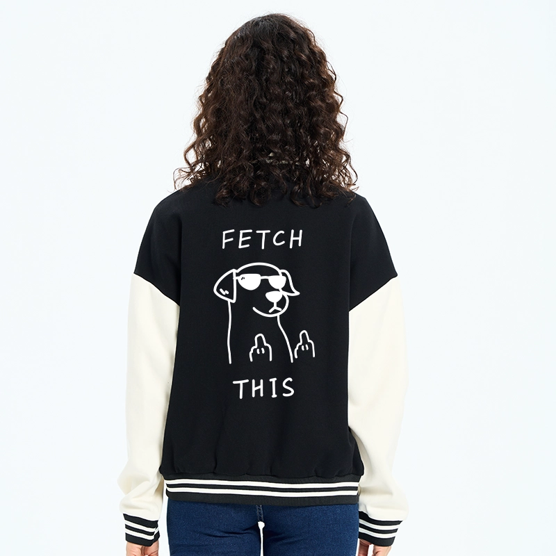 Tokyo-Tiger Rebellious Dog Embroidery Varsity Jacket
