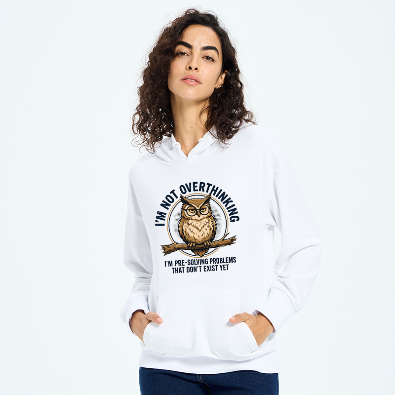Tokyo-Tiger Overthink Master Owl Classic Hoodie