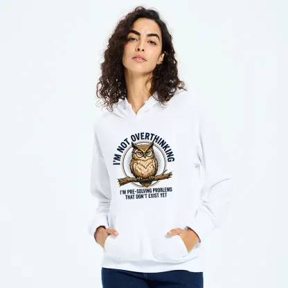 Tokyo-Tiger Overthink Master Owl Classic Hoodie