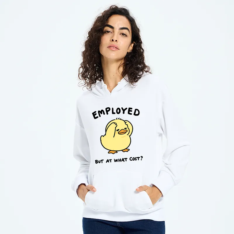 Tokyo-Tiger Funny Work Duck Classic Hoodie