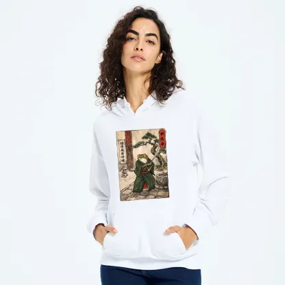 Tokyo-Tiger Samurai Frog Training Classic Hoodie