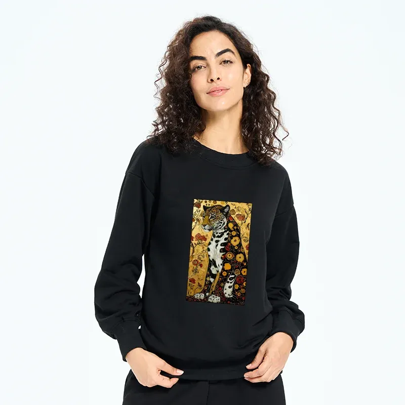 Tokyo-Tiger Magnificent Leopard Classic Sweatshirt