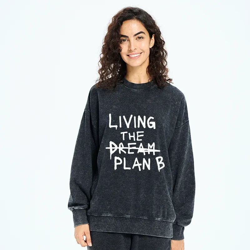 Tokyo-Tiger Implement Plan B Washed Sweatshirt
