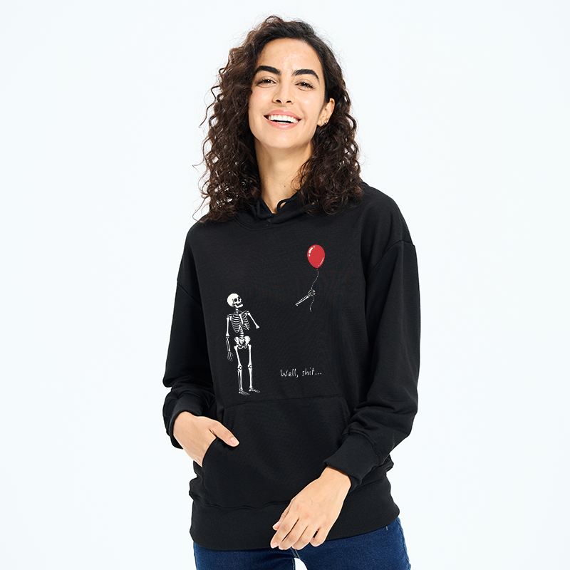 Tokyo-Tiger Skeleton Balloon Meme Classic Hoodie