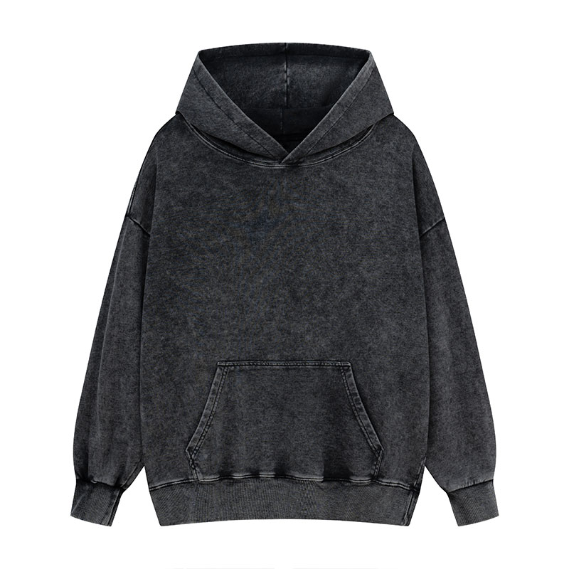 Tokyo-Tiger The Horrors Persist Frog Back Print Washed Hoodie