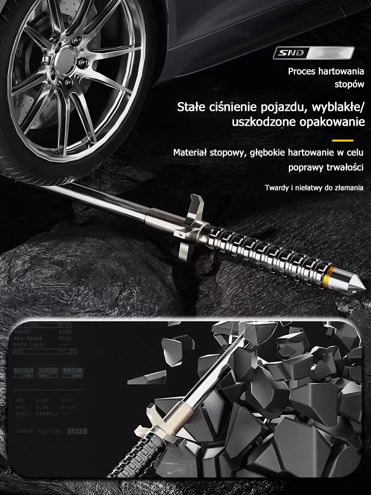 50% zniżki na teleskopowy kij do samoobrony