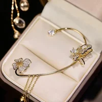 Pre-vânzare de Crăciun 🎄 - Cercei Butterfly Tassel Style Zirconia | Cadou perfect 🎁