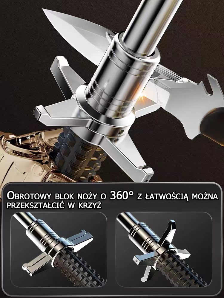50% zniżki na teleskopowy kij do samoobrony