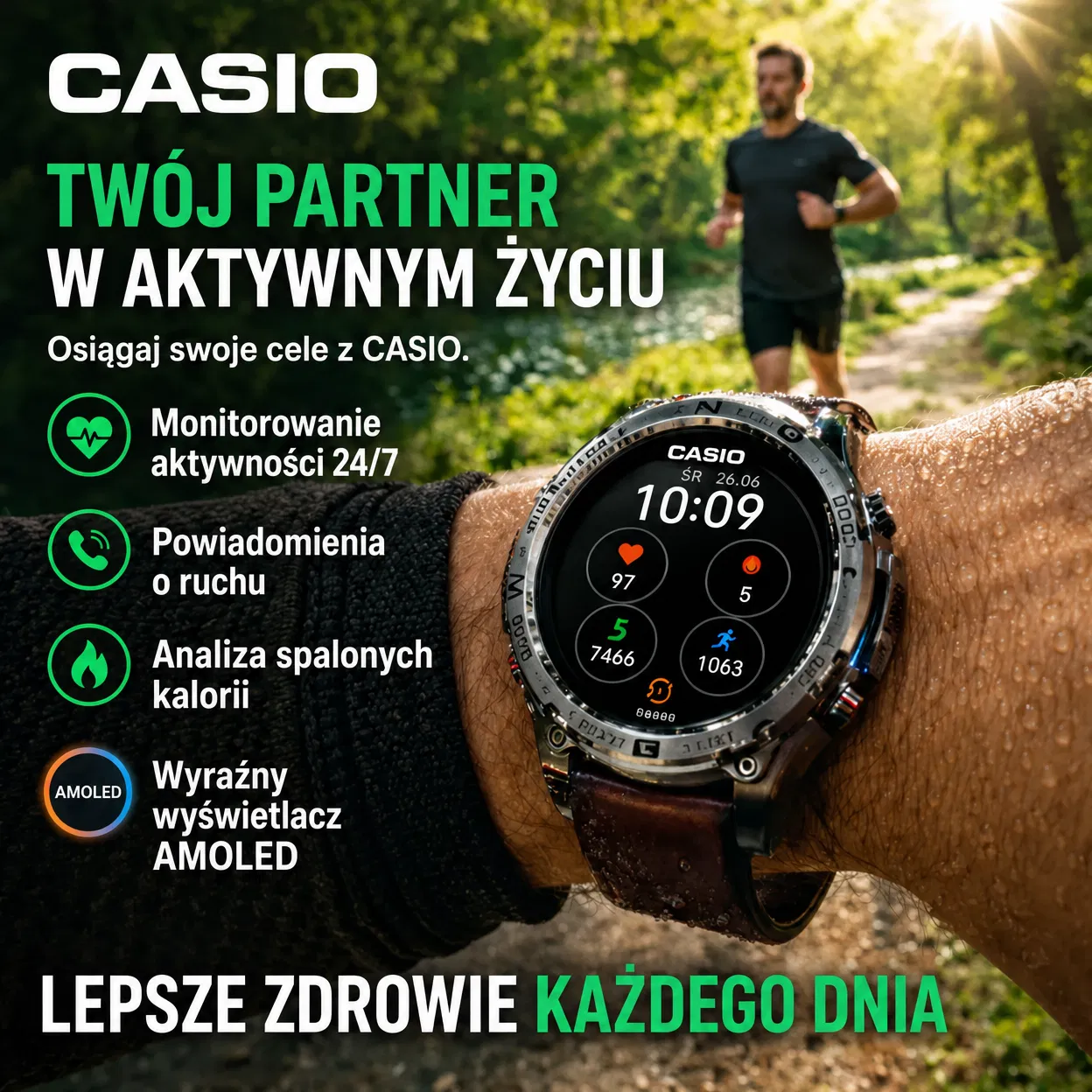 ⌚[Importowane z Japonii]CASIO Smartwatch nowej generacji Smartwatch 2026 – łączy zaawansowane funkcje i kompleksowe śledzenie 🔥