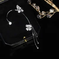 Pre-vânzare de Crăciun 🎄 - Cercei Butterfly Tassel Style Zirconia | Cadou perfect 🎁