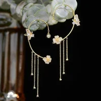 Pre-vânzare de Crăciun 🎄 - Cercei Butterfly Tassel Style Zirconia | Cadou perfect 🎁