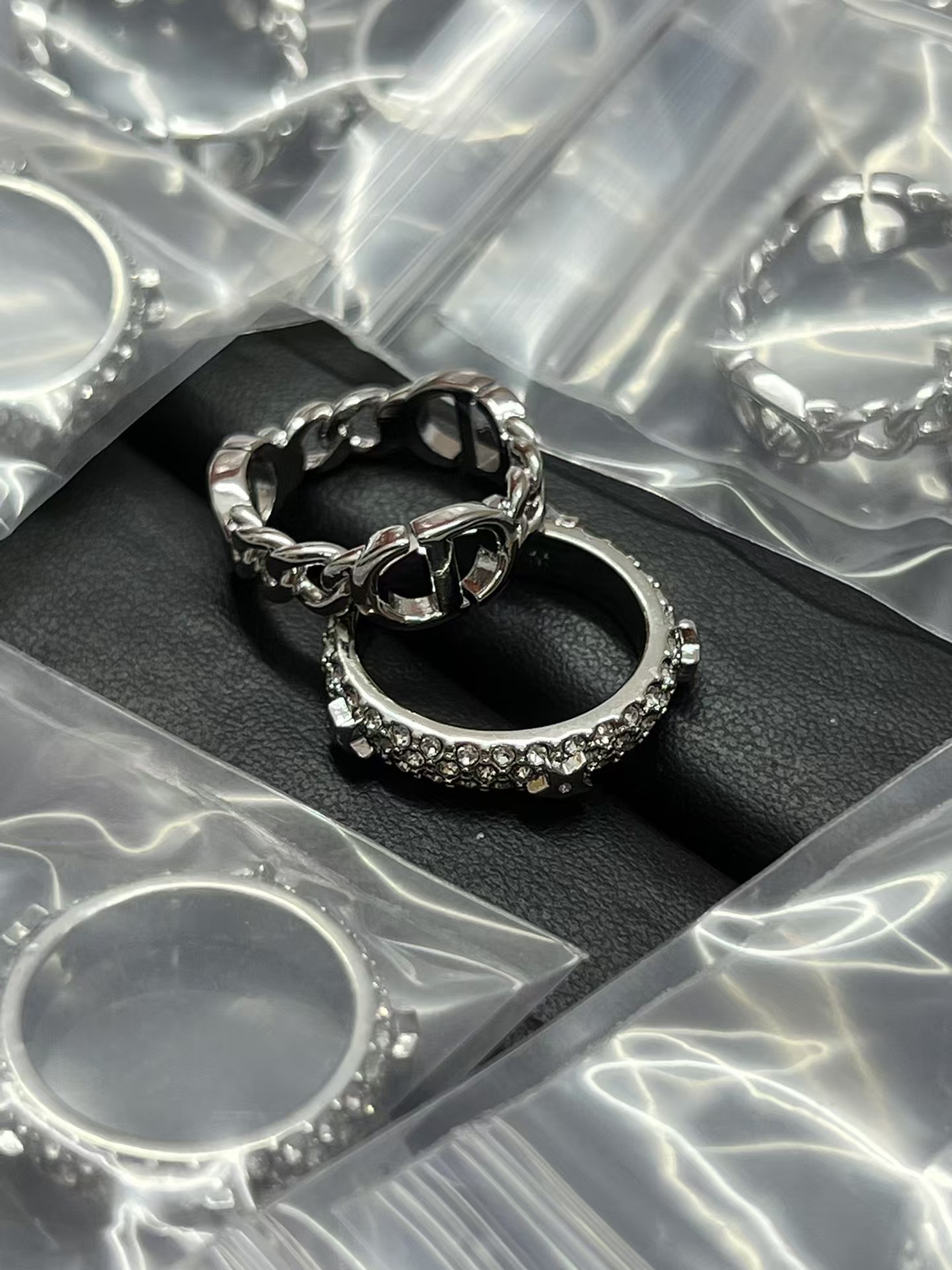 Buy replica Dior CD Star Stacking Rings - 2 Pieces and replica jewelry from PICKS Jewelry