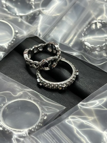 Buy replica Dior CD Star Stacking Rings - 2 Pieces and replica jewelry from PICKS Jewelry