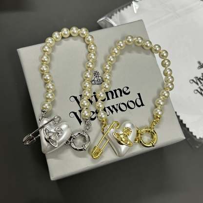 Buy replica Vivienne Westwood Paperclip Heart Bracelet and replica jewelry from PICKS Jewelry