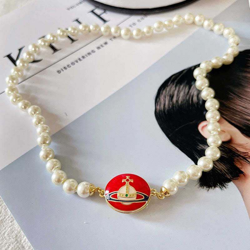 Buy replica Vivienne Westwood Pearl Loelia Necklace and replica jewelry from PICKS Jewelry
