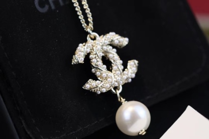 Buy replica Chanel Long Sweater Pearl Drop Necklace and replica jewelry from PICKS Jewelry