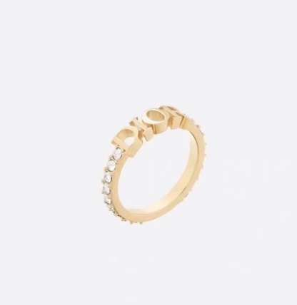 Buy replica Dior Letters Diamond Paved Ring and replica jewelry from PICKS Jewelry