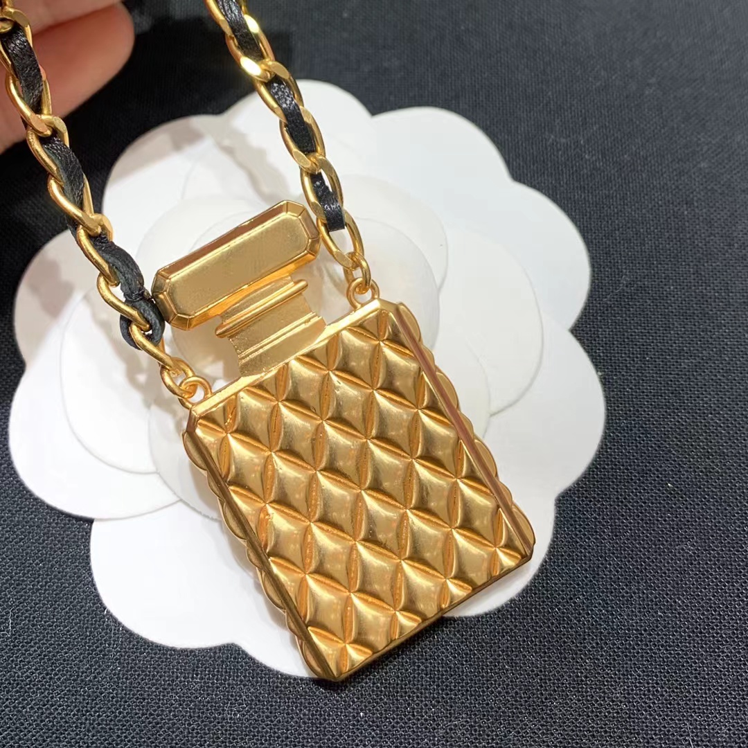 Buy replica Chanel Perfume Bottle Necklace and replica jewelry from PICKS Jewelry