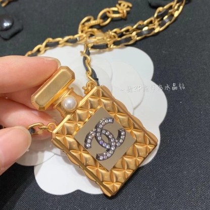 Buy replica Chanel Perfume Bottle Necklace and replica jewelry from PICKS Jewelry