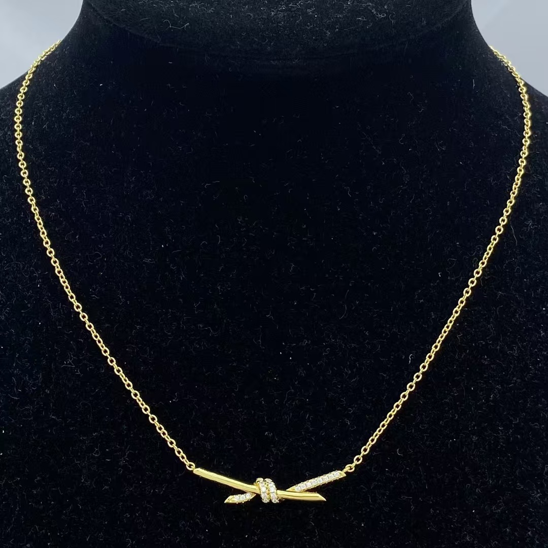 Buy replica Tiffany Knot Pendant Necklace and replica jewelry from PICKS Jewelry