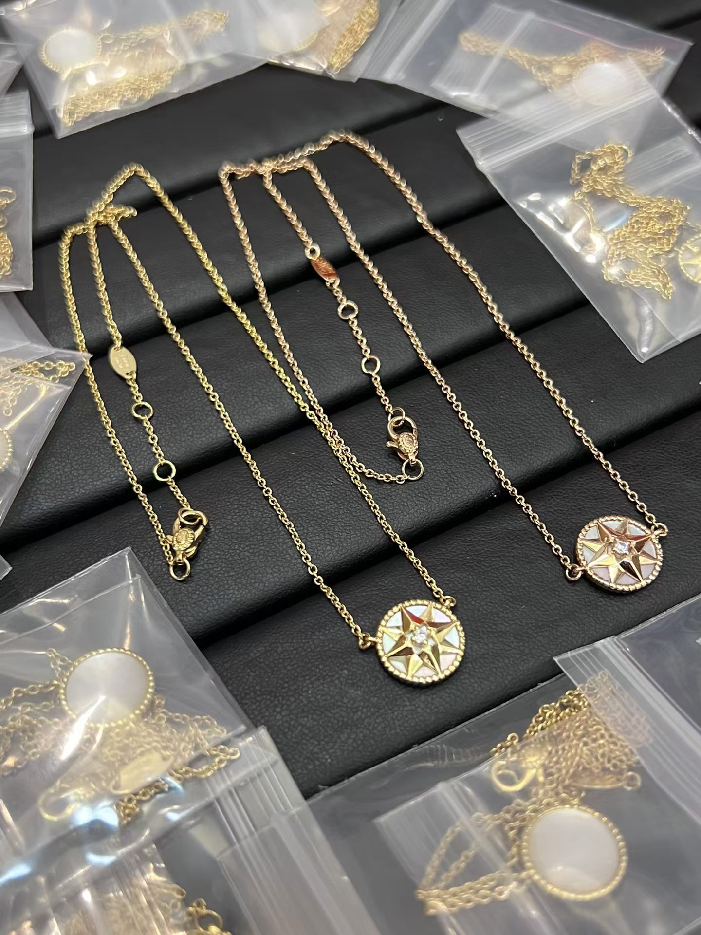 Buy replica Dior Rose Des Vents Pendant Necklace and replica jewelry from PICKS Jewelry