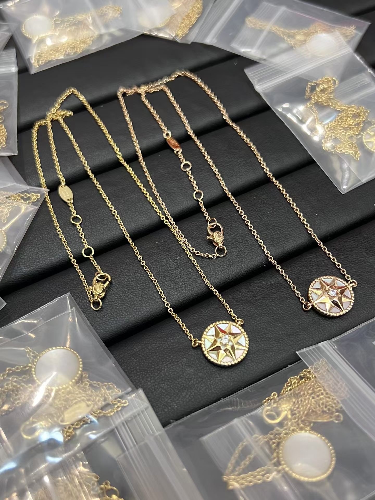 Buy replica Dior Rose Des Vents Pendant Necklace and replica jewelry from PICKS Jewelry