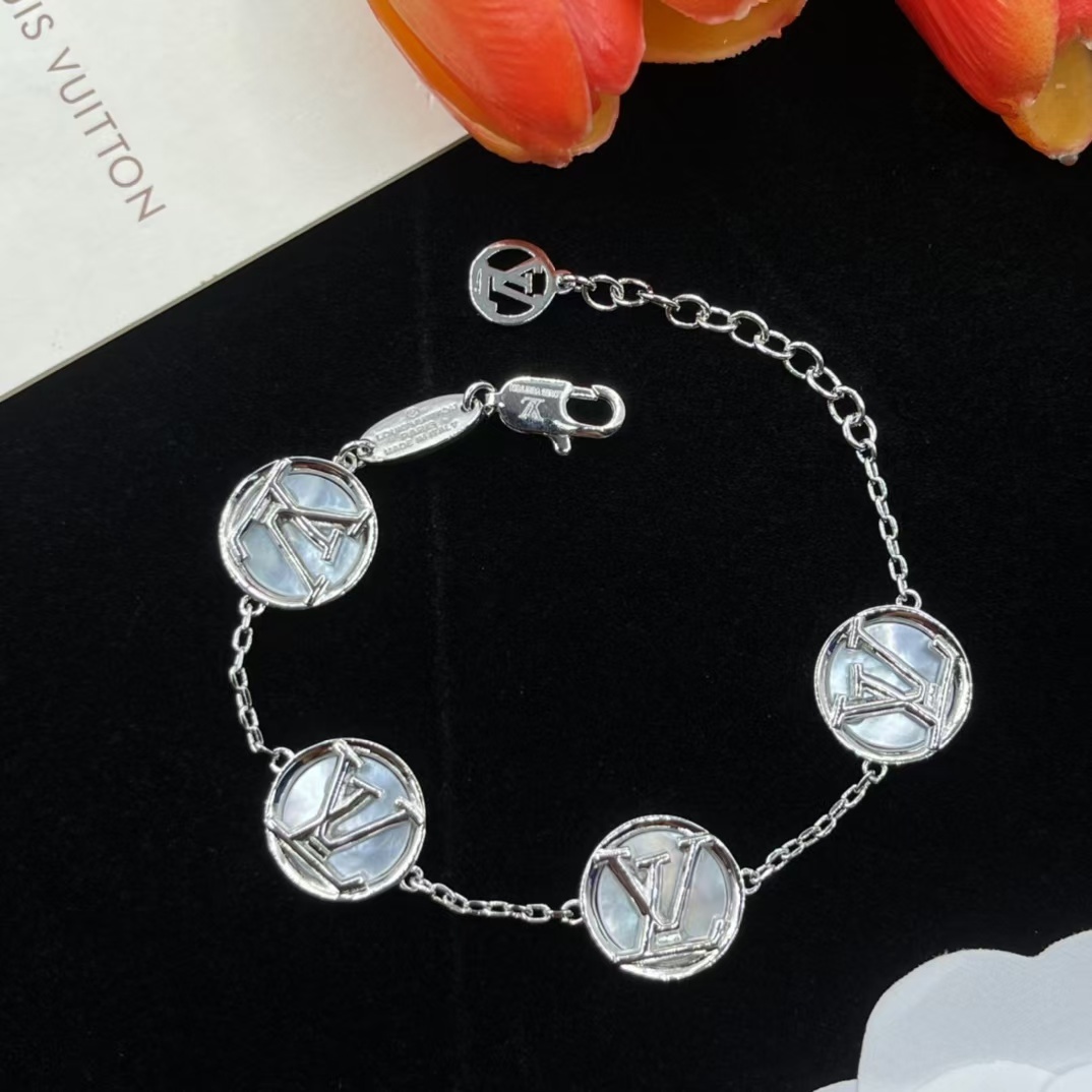 Buy replica Louis Vuitton 4 LV Letters Bracelet and replica jewelry from PICKS Jewelry