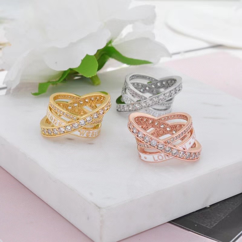 Buy replica Vivienne Westwood Saturn Three Stacked Ring and replica jewelry from PICKS Jewelry