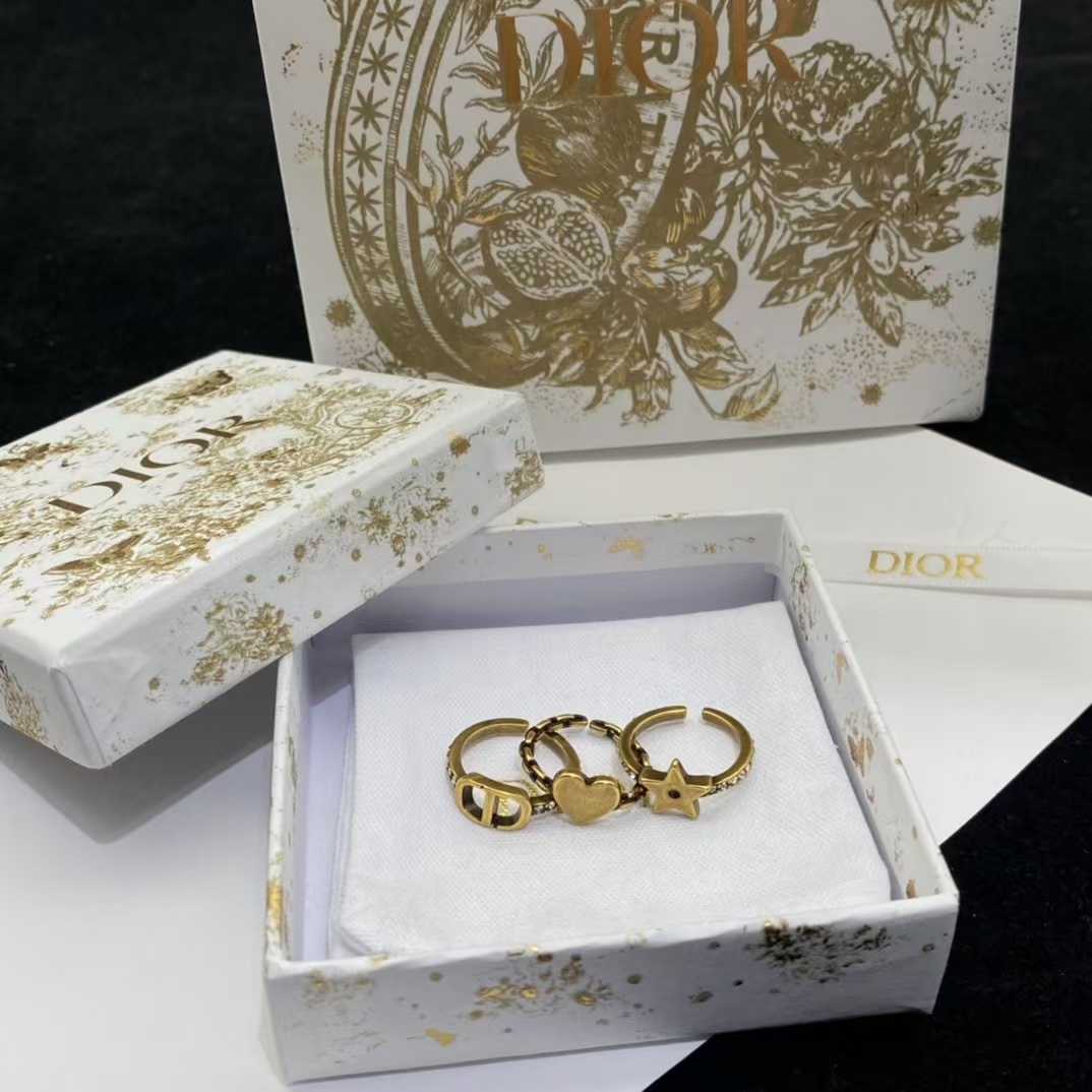 Buy replica Dior Stacked Rings - 3 Pieces and replica jewelry from PICKS Jewelry