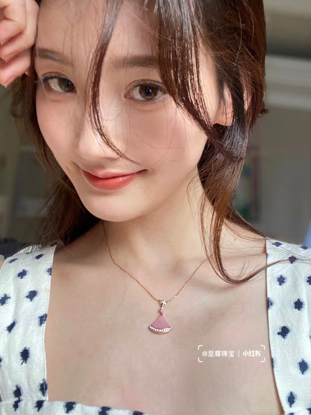 Buy replica Bvlgari Divas' Dream Necklace - Pink and replica jewelry from PICKS Jewelry