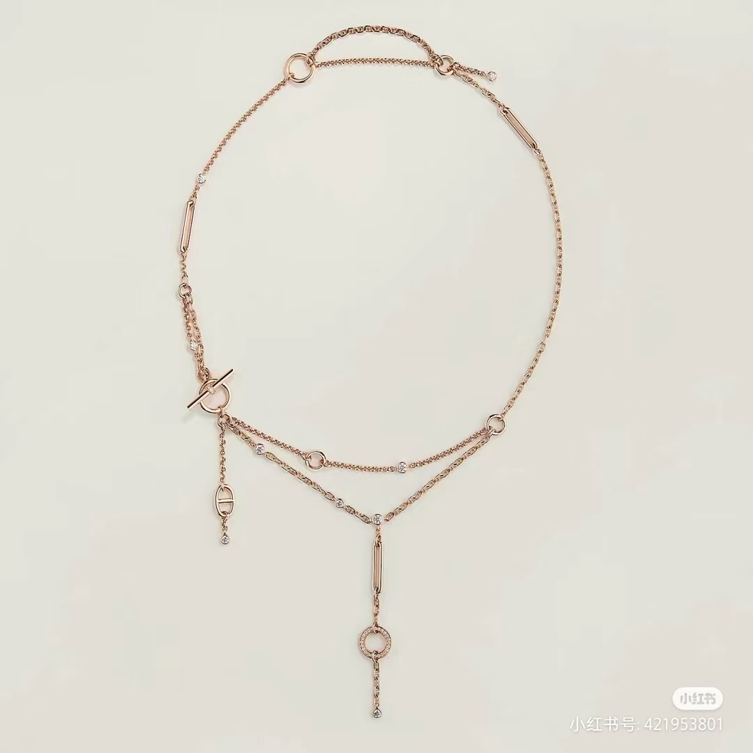 Buy replica Hermes Drop Pendant Y Necklace and replica jewelry from PICKS Jewelry