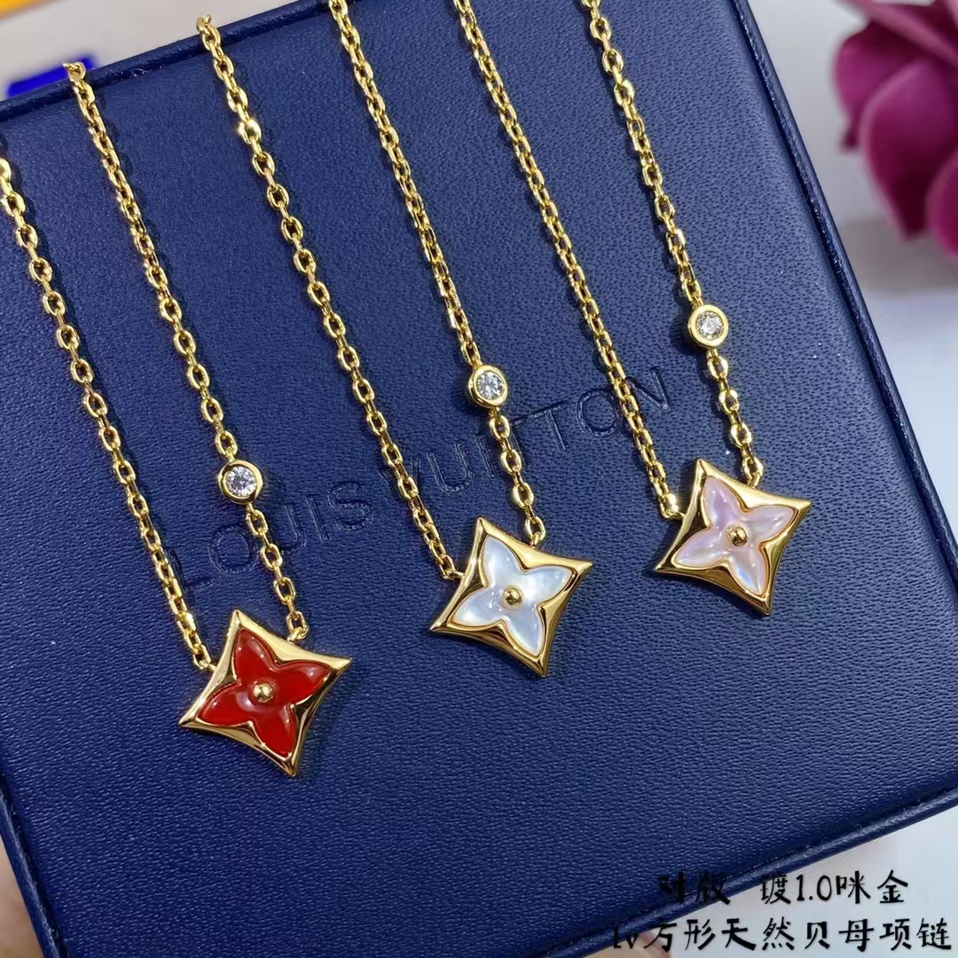 Buy replica Louis Vuitton Color Blossom BB Star Pendant Necklaces and replica jewelry from PICKS Jewelry