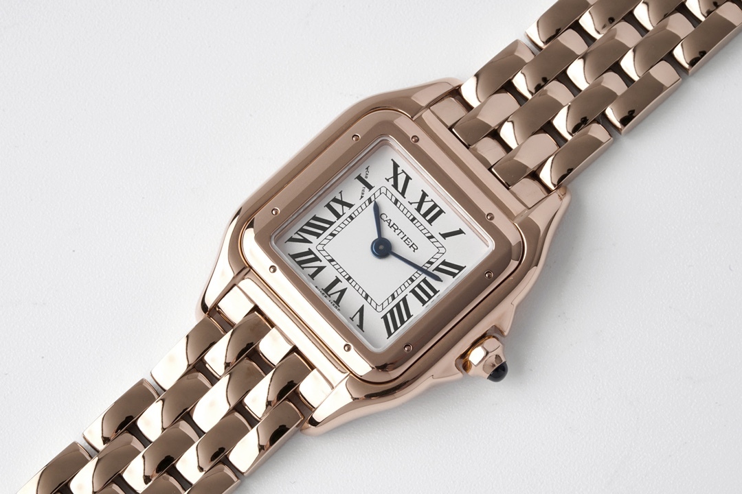 Buy replica Cartier Rose Gold Panthère de Watch - Small 22*30MM and replica jewelry from PICKS Jewelry