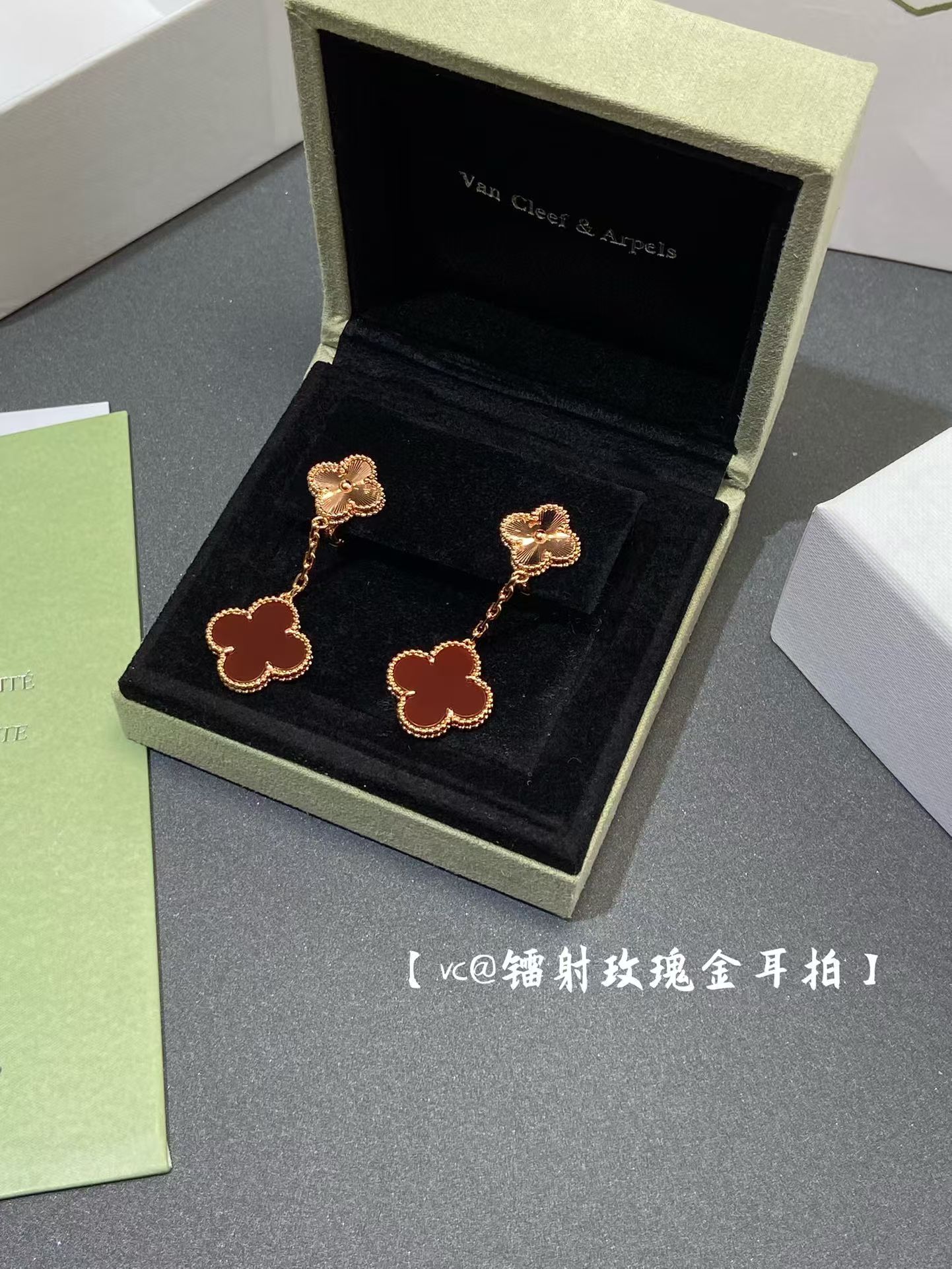 Buy replica Van Cleef & Arpels Magic Alhambra Earrings, 2 Motifs and replica jewelry from PICKS Jewelry