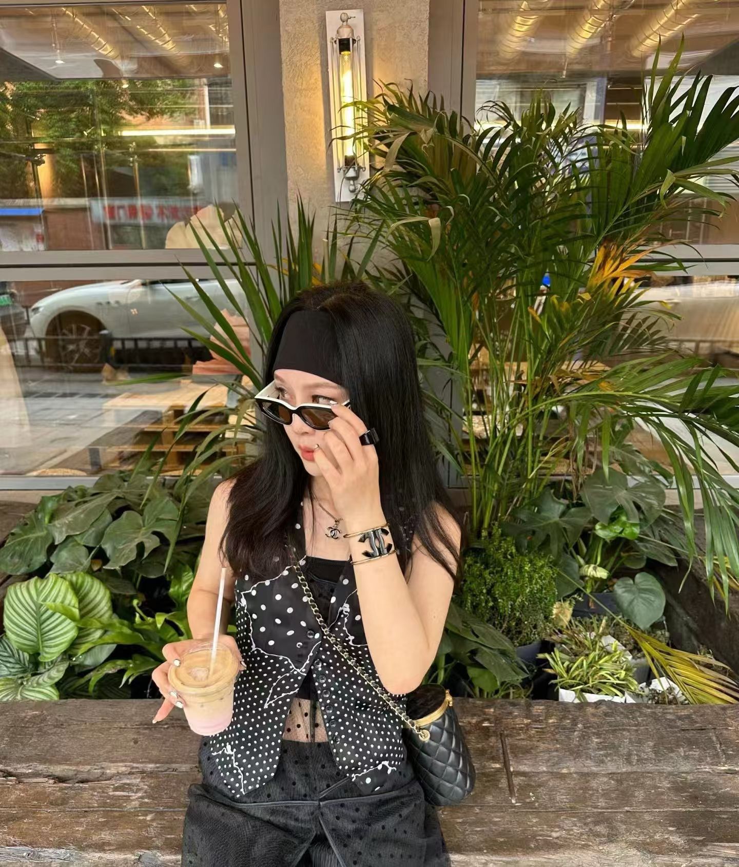 Buy replica Chanel CUFF Funky Exaggerated Geometric Bangle Bracelet and replica jewelry from PICKS Jewelry
