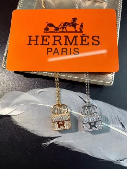 Buy replica Hermes Bag Pendant Necklace and replica jewelry from PICKS Jewelry