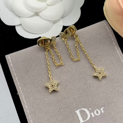 Buy replica Dior Star Dangle Long Earrings and replica jewelry from PICKS Jewelry