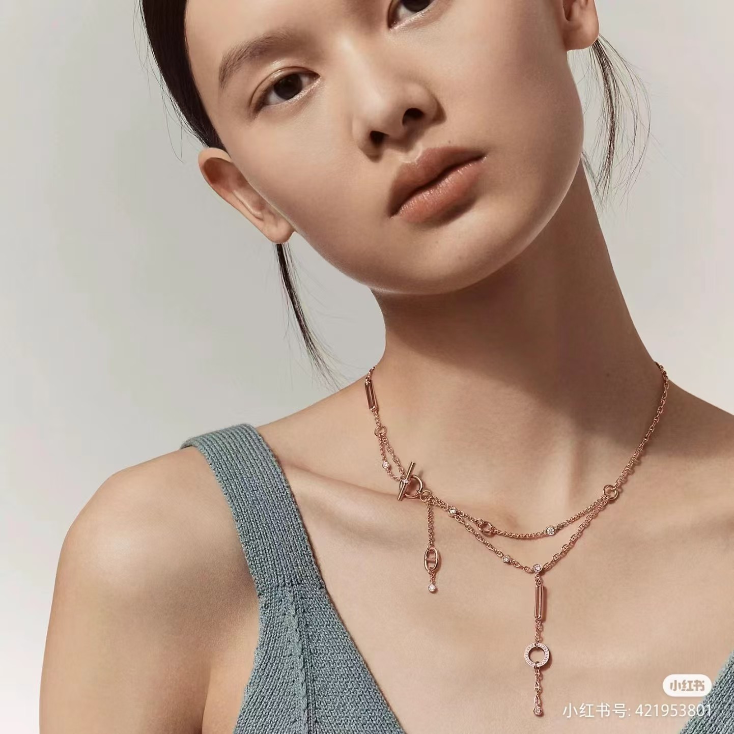 Buy replica Hermes Drop Pendant Y Necklace and replica jewelry from PICKS Jewelry