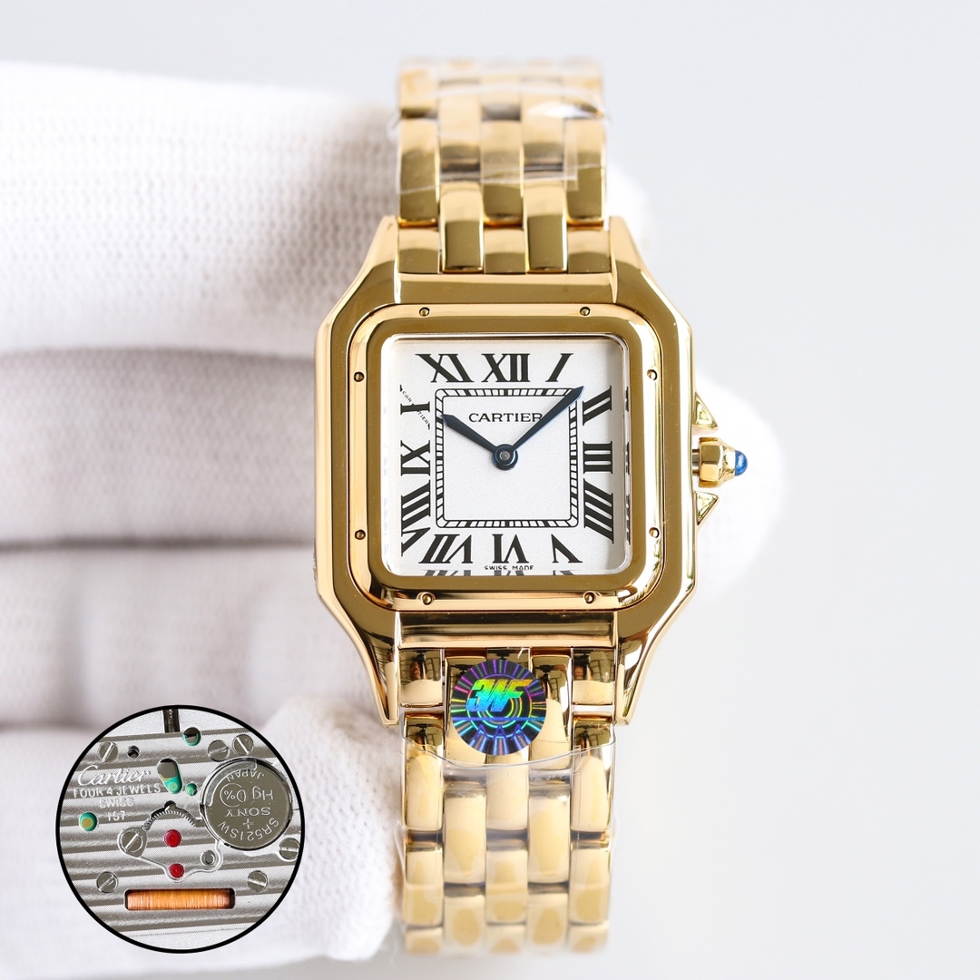Buy replica Cartier Panthère de Watch - Medium 27*37MM and replica jewelry from PICKS Jewelry
