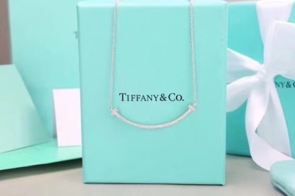 Buy replica Tiffany T Smile Pendant Necklace and replica jewelry from PICKS Jewelry