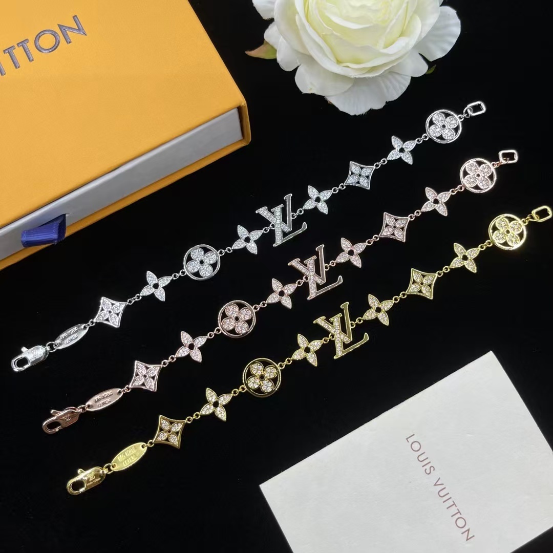 Buy replica Louis Vuitton Star Sun LV Letters Bracelet and replica jewelry from PICKS Jewelry